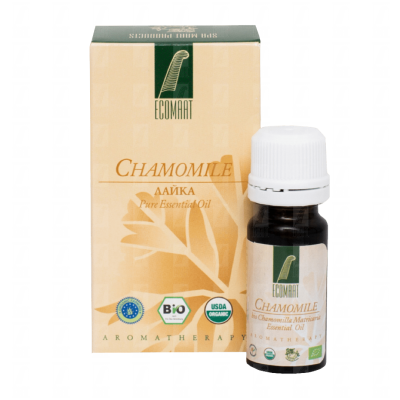Organic Chamomile oil 10ml (Matricaria Recutita) Ecomaat