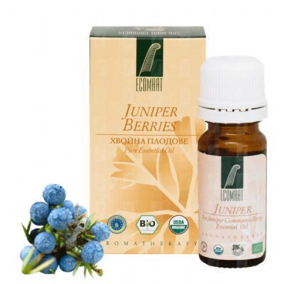 Organic Juniper Berry oil 10ml (Fructus Juniperus Communis) Ecomaat)